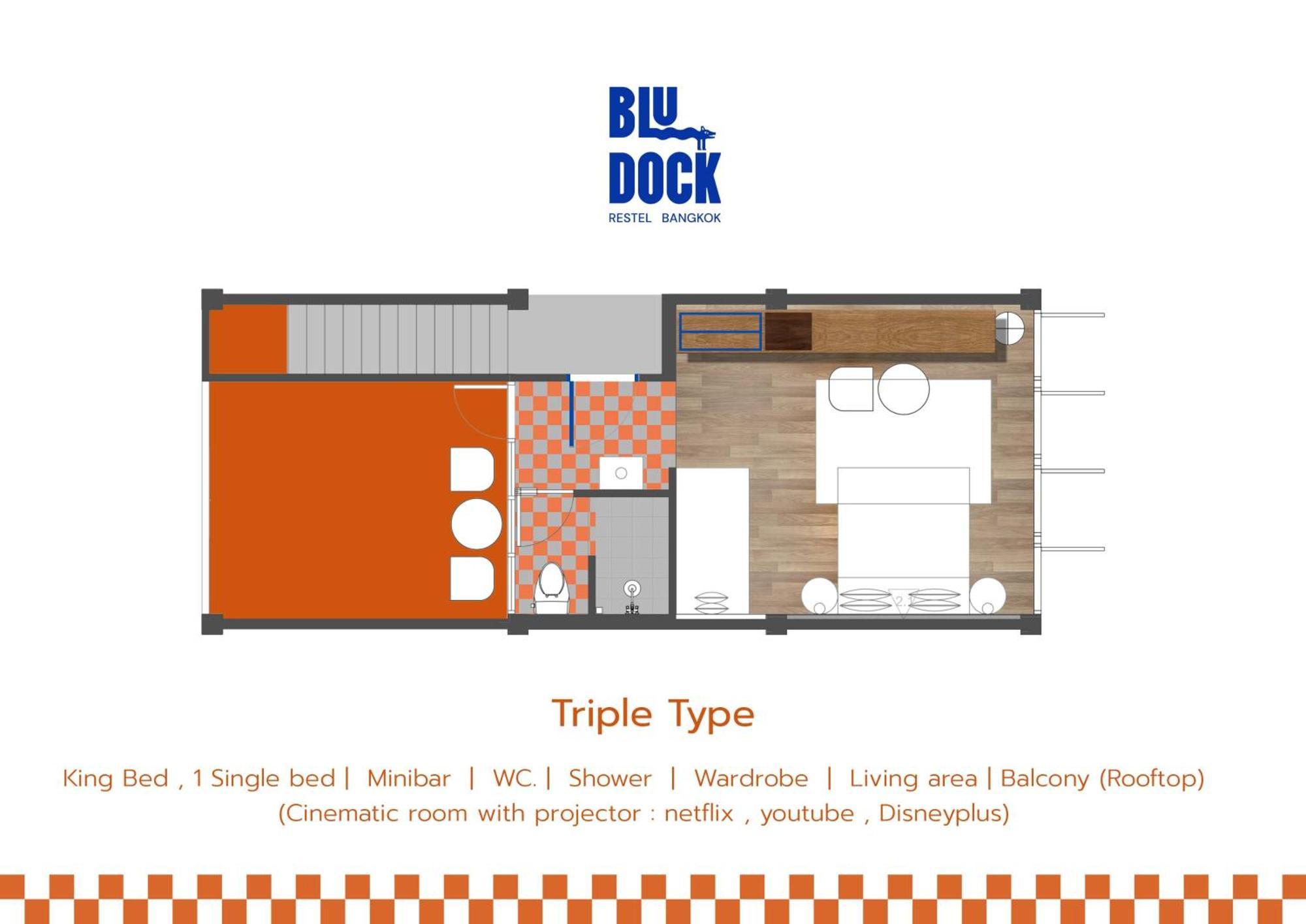 Blu Dock Restel Bangkok Exterior photo